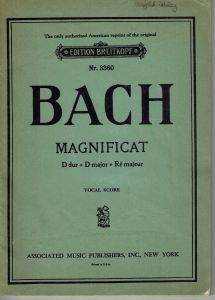 bach magnificat first page