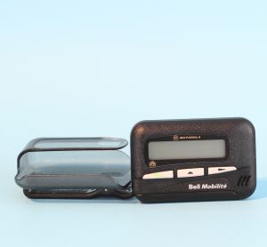 Vintage Motorola Flex Pager Beeper With Clip
