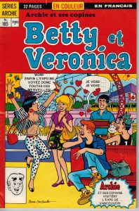 Archie et ses copines Betty et Veronica #185 French Comic Book 1987