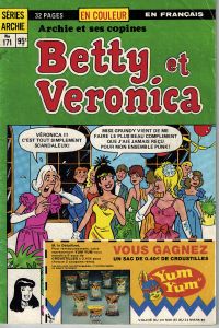 Archie et ses copines Betty et Veronica #171 French Comic Book 1985