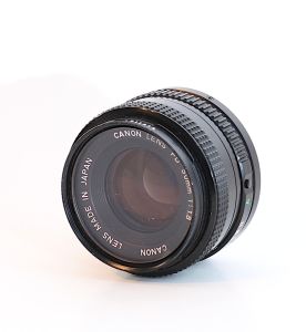 Canon Lens FD 50mm 1:1.8 Film Camera Lens