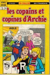 Les copains et copines d'Archie #34 French Comic 1984