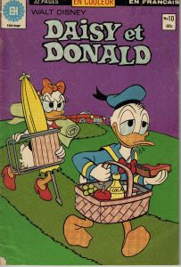 Walt Disney Daisy et Donald #10 Comic Book 1980