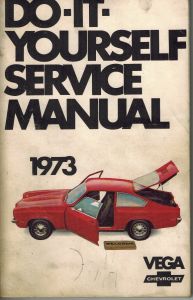 Do It Yourself Service Manual Chevrolet Vega 1973