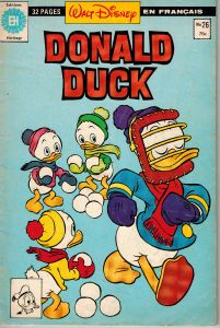 Walt Disney Donald Duck # 26 French Comic 1983