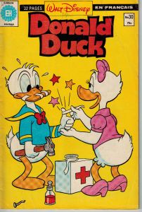 Walt Disney Donald Duck #30 French Comic Book 1984