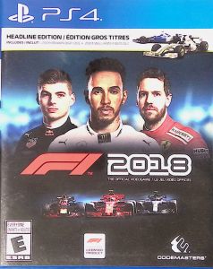 F1 2018 (PlayStation 4, 2018)