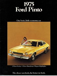 1975 Ford Pinto Dealer Ads