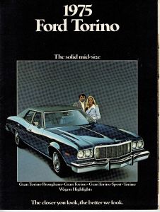 first page 1975 Ford Torino ads