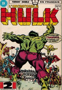 L' Incroyable HULK #136/137 French Comic Format Double