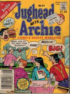 Jughead With Archie Comics Digest Magazine Number 86 May 1988
