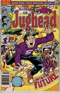 The World of Jughead into The Future #590 Comic Book 1988