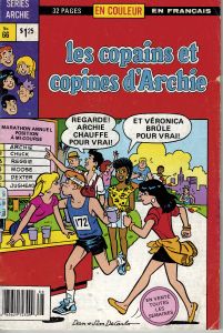 Les Copains et Copines D'Archie #66 French Comic Book 1989