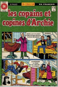 Les Copains et Copines D'Archie #20 Comic Book 1982