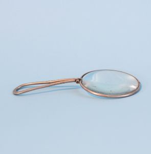Antique Glass Loupe for Reading Book
