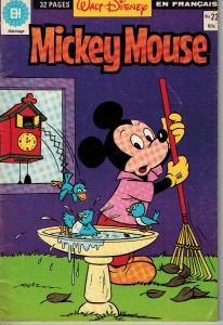 Walt Disney Mickey Mouse Comic Book #22 1979