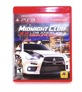 Midnight Club Los Angeles Complete Edition PS3