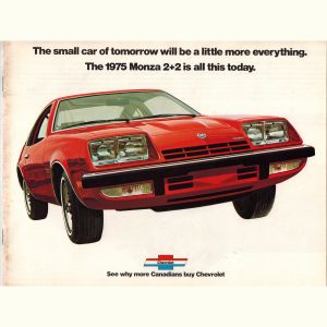 1 page 1975 Chevrolet Monza 2+2