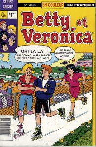 Betty et Veronica #230 French Comic Book 1990