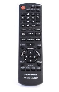 Panasonic Audio System Remote Control N2QAYB000429