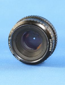 SMC Pentax-A 1:2 50mm Film Camera Lens