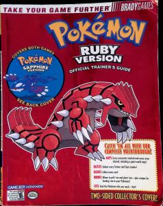 Pokemon Ruby Version Official Trainer's Guide