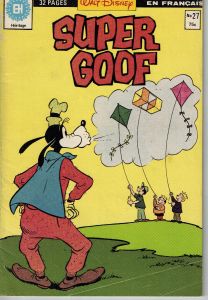 Walt Disney Super Goof #27 Comic Book 1983