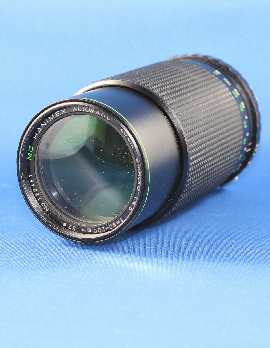 Hanimex Automatic Zoom C-Macro 1:4.5 f=80-200 mm Camera Lens ▷