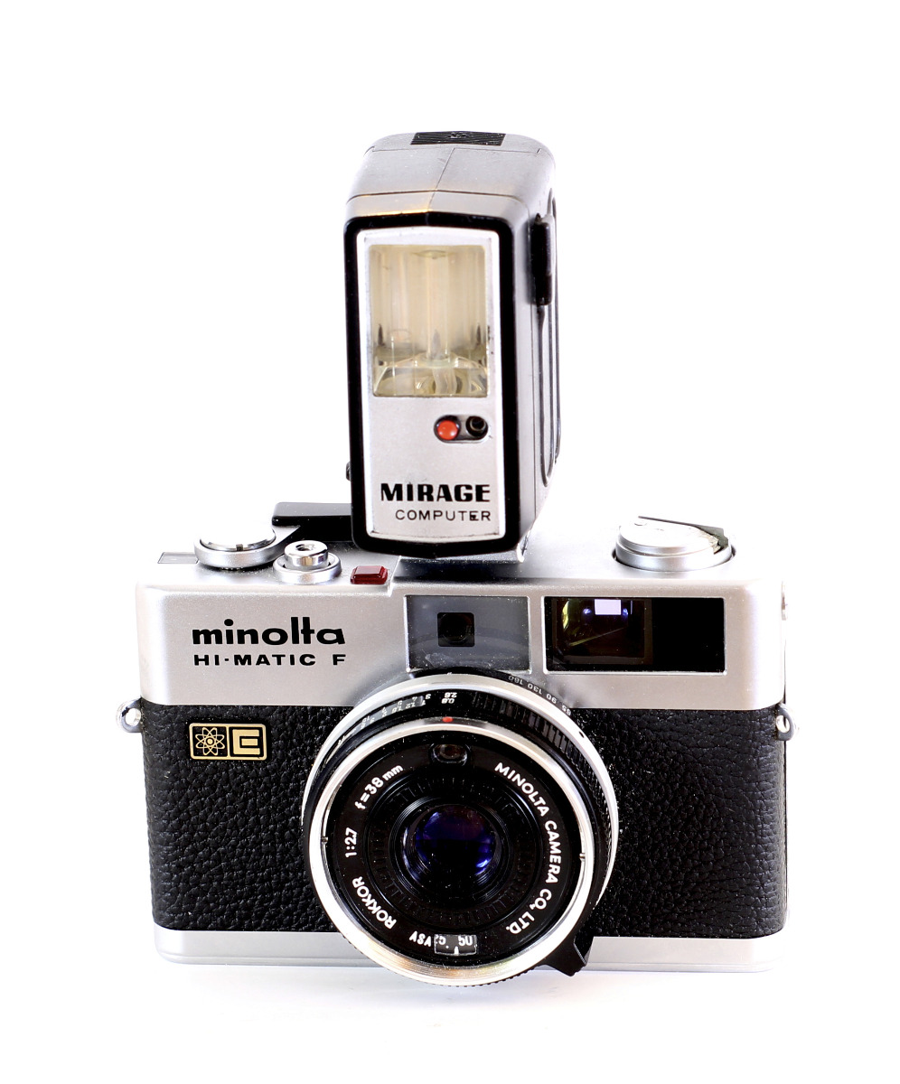 minolta HI-MATIC F フィルムカメラ - フィルムカメラ