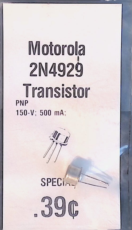 Motorola 2N4929 Transistor ▷