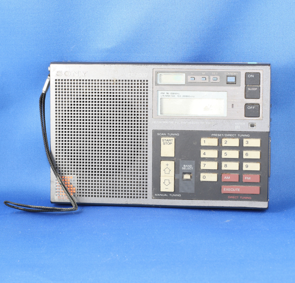Sony ICF-2003 FM/LW/MW/SW Radio Receiver ▷